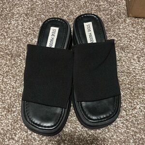 Steve Madden Kids Slinky Platform Sandels